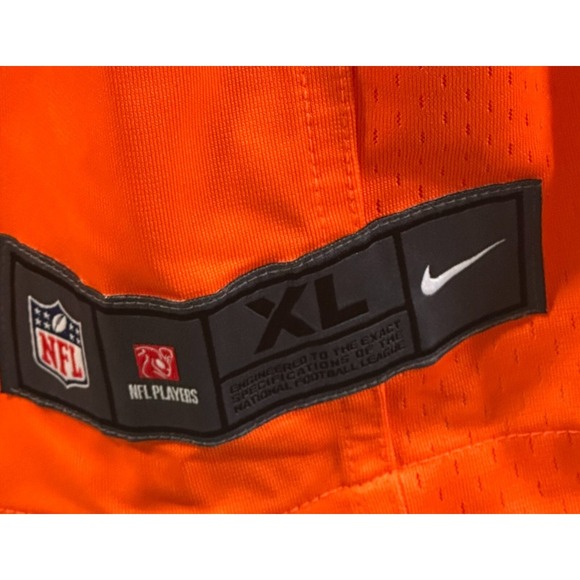 Orange Nike NFL Denver Broncos Jersey Men's XL #3 LOCK - Picture 4 of 4